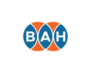 BAH Logo design vector template