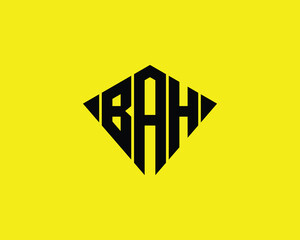 BAH Logo design vector template