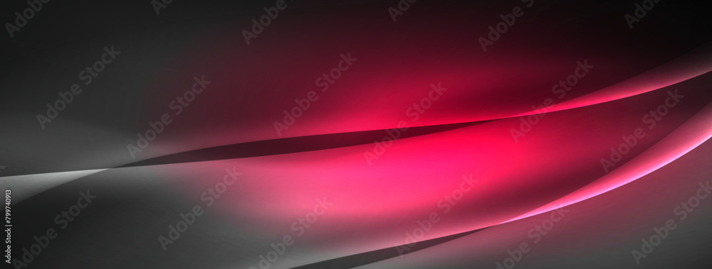 Aufkleber a close up of a red light on a black background . High quality