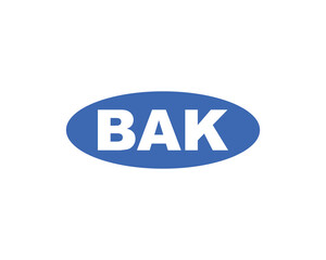 BAK logo design vector template