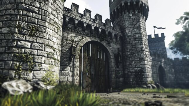 As you approach the gates of the castle you cant help but imagine yourself as a knight on a quest ready to face any challenge that awaits within..