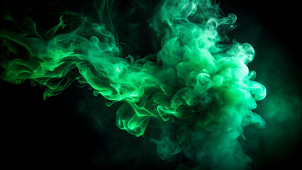 Smoke green background dark ground light smell toxic black bad fog stadium stink mist. Background green grass smoke cloud fart soccer night field dust poison potion floating sport transparent dirty 