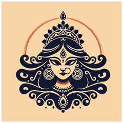 Indian goddess Devi Durga 