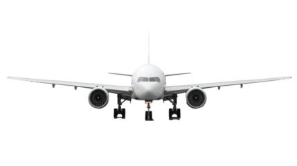 3D realistic flying airplane.