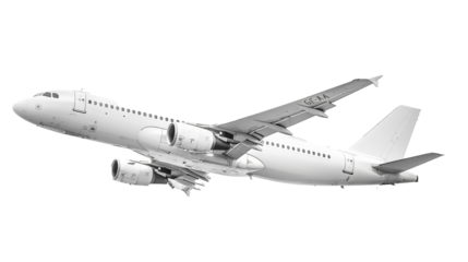 3D realistic flying airplane.