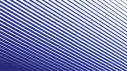 Blue oblique curved lines background vector image for backdrop or presentation