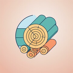 illustration of a snail - obrazy, fototapety, plakaty