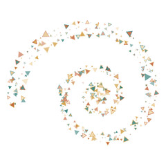 Color geometric background with triangles. Vector illustration horizontal crystal banners, faceted colorful
