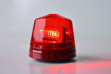 Red Color Emergency Light Warning Vehicular Police Alarm Siren
