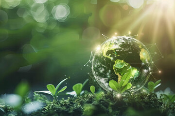 Renewable Energy.Environmental protection, renewable, sustainable energy sources