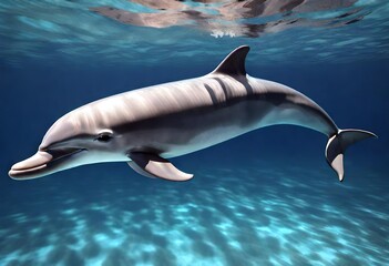 dolphin in the water