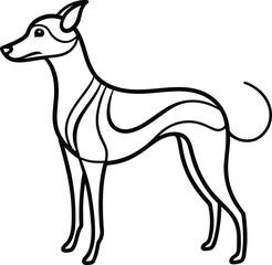 DOG LIINE ART DESIGN ,GRAPHIC RESOURCE