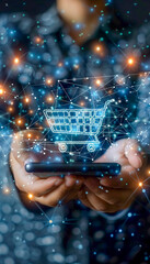 Futuristic online shopping