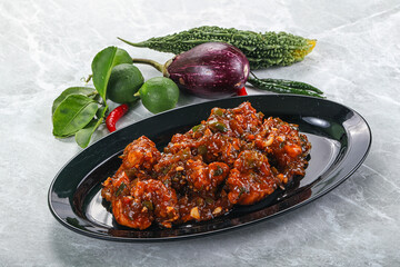 Chinese cuisine - Chicken manchurian gravy