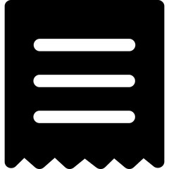 Obraz premium Receipt