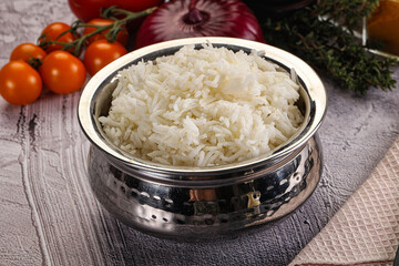 Indian cuisine Steamed basmati rice