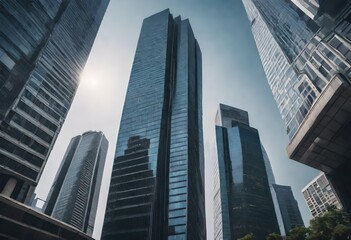 city skyscrapers