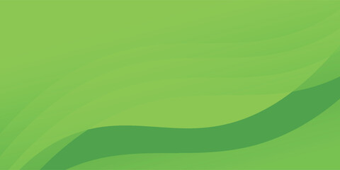 simple green background . modern wavy background style. vector ilustration.