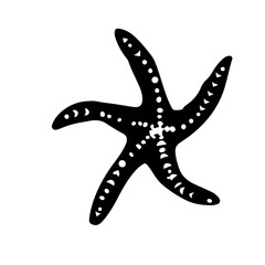 Animal silhouette icon black