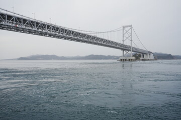 Oonaruto Bridge in-between Tokushima and Hyogo, Japan - 日本 兵庫 徳島 大鳴門橋	