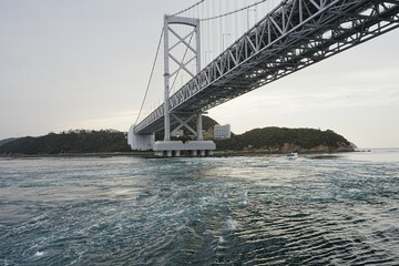Oonaruto Bridge in-between Tokushima and Hyogo, Japan - 日本 兵庫 徳島 大鳴門橋	