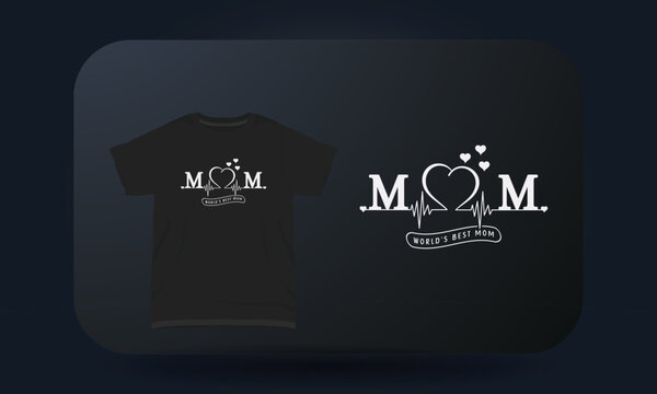 Mother&rsquo;s Day T-shirt Mom World&rsquo;s Best Mom