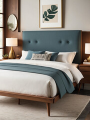 Timeless Elegance, A Mid Century Modern Bedroom Retreat