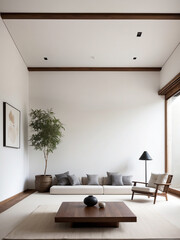 Zen Oasis, A Tranquil Living Room Retreat