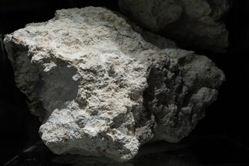 Nature's Rugged Texture A close-up shot of a natural rock formation with rich textures and complex...