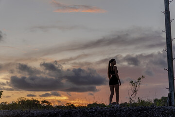 Contemplation at Sunset