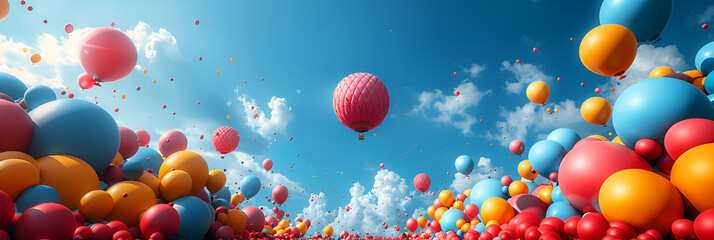 A symmetrical arrangement of colorful air balloons,
A colorful abstract cloth pattern UHD Wallpaper
