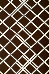 Ivory and Espresso Abstract geometric pattern background