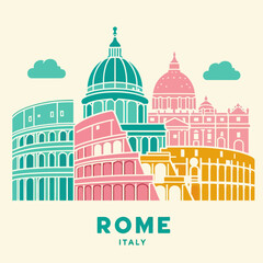 Cityscapes and Skylines: Vector Designs Featuring the World's Most Popular Destinations