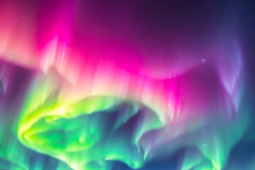  bright water-based colors like the aurora borealis 