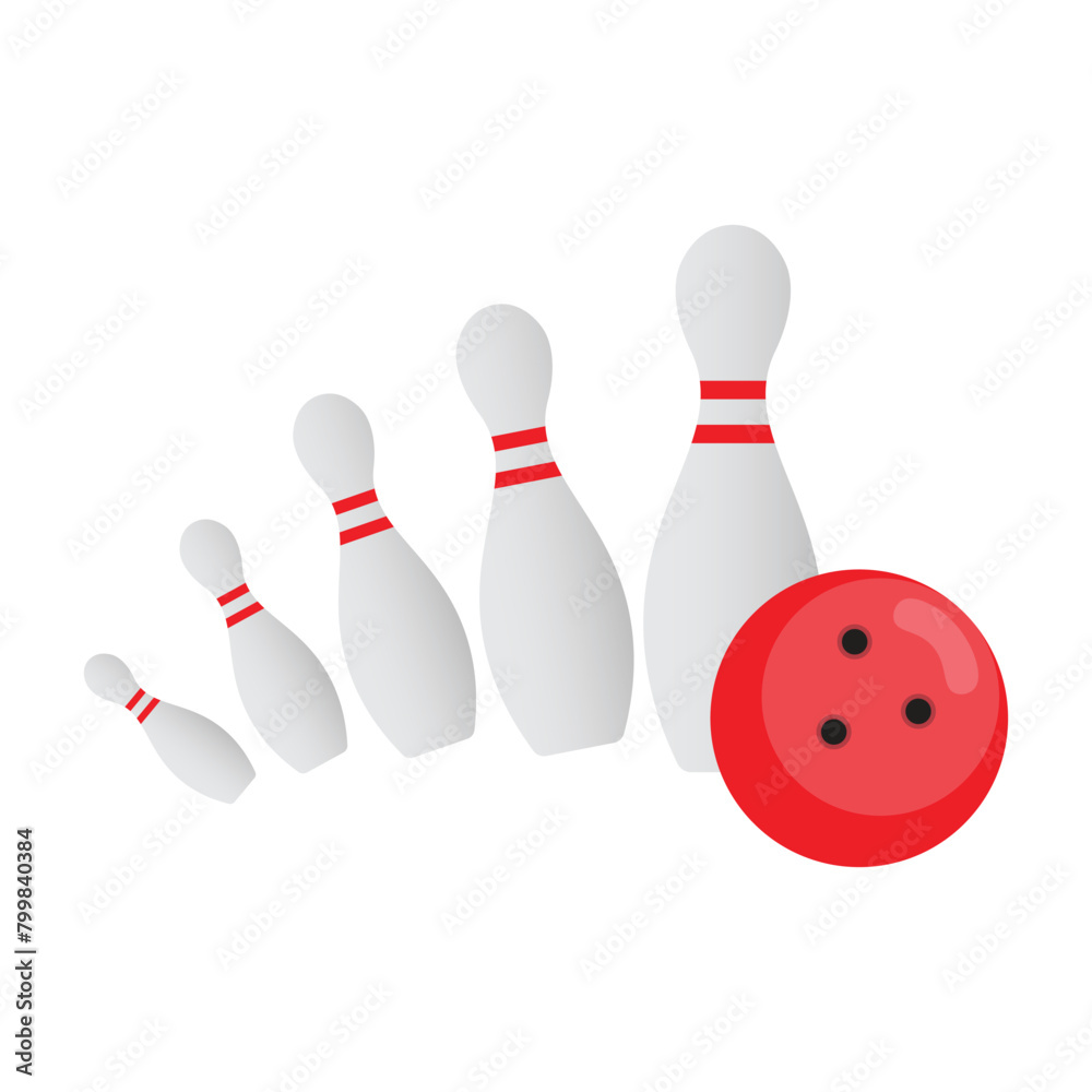 Wall mural Bowling Championship Sport