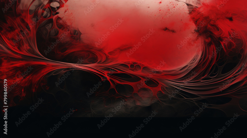 Wall mural beautiful mesmerizing black and dark red abstract background