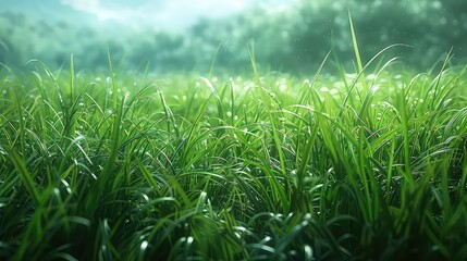 An image of beautiful green grass background