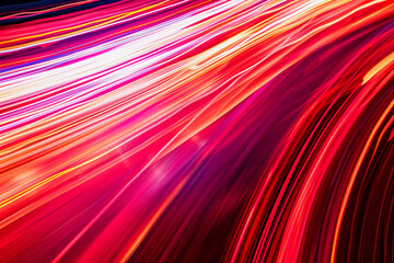Explosive Red and Pink Energy Flows in Abstract Motion