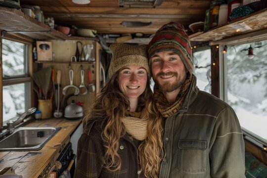 After years of traveling the world in their van, a couple decides to put down roots and build a small, selfsustainable cabin in a place that captured their hearts  Portray the bittersweet emotions of