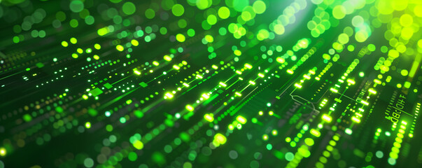 Emerging Connectivity in the Cyber Realm: Neon Green Networks