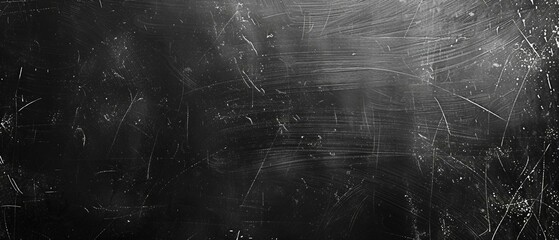 A detailed chalkboard