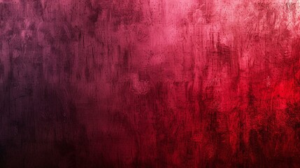 A striking gradient from bright red to deep maroon