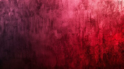Fototapeta premium A striking gradient from bright red to deep maroon