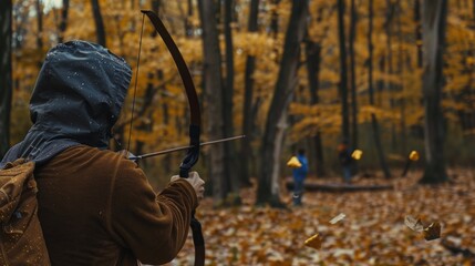 Amidst the chirping of birds and the rustle of leaves, outdoor archery brings archers closer to nature, as they immerse themselves in the challenge of hitting targets amidst the elements.