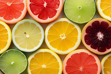 A variety of citrus fruits, including oranges, grapefruits, and lemons.