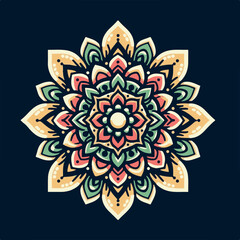 Buddhist mandala art
