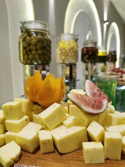 very nice cheese decoration