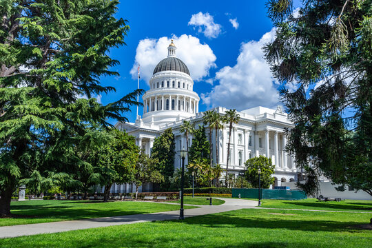 California State Capitol in Sacramento, California, USA