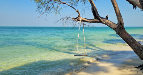 beach swing at starfish beach