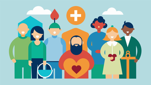 A Unitarian Universalist congregation incorporates neurodiversity into their social justice initiatives advocating for the rights and inclusion of. Vector illustration